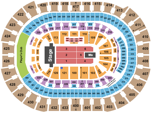 Capital One Arena Journey Seating Chart